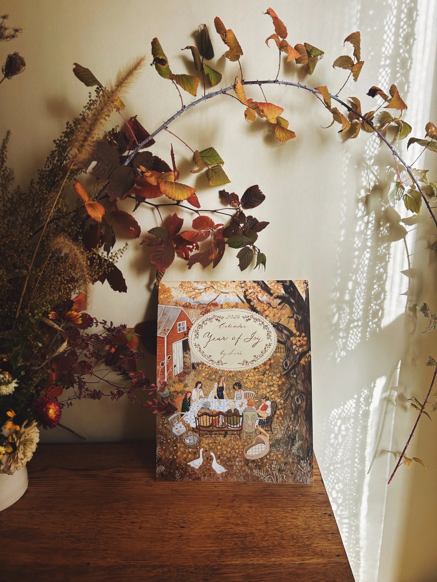 pre-order: year of joy 2026 calendar by 28.10.2025