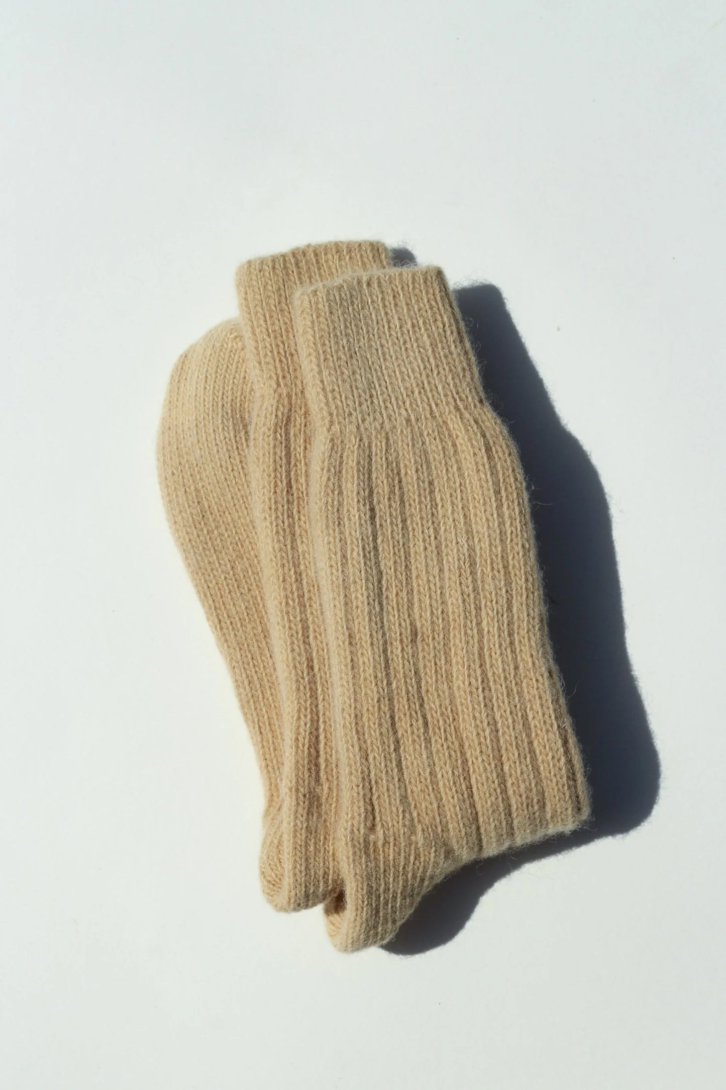 thick merino wool socks - botanically hand-dyed