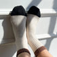 color block girlfriend socks