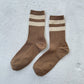her varsity socks