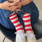 wally sneaker socks