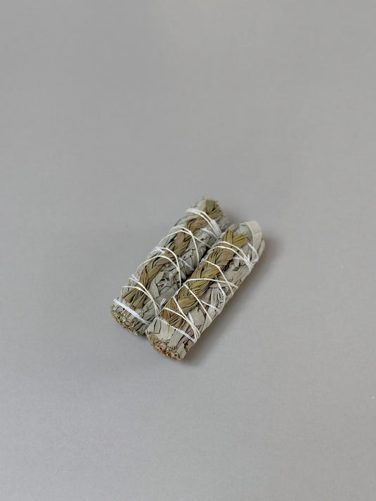 sweetgrass & white sage smudge
