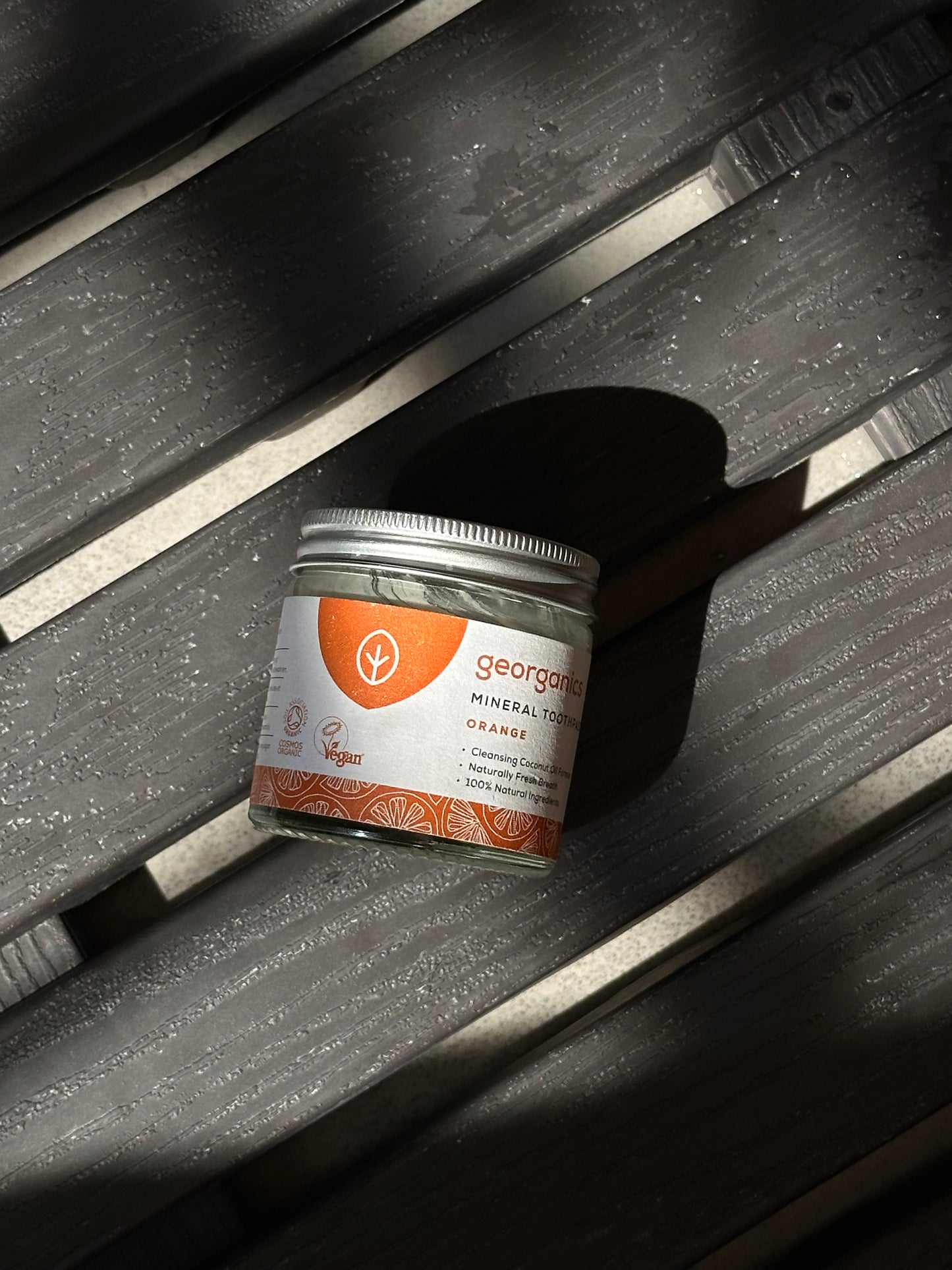 orange mineral toothpaste