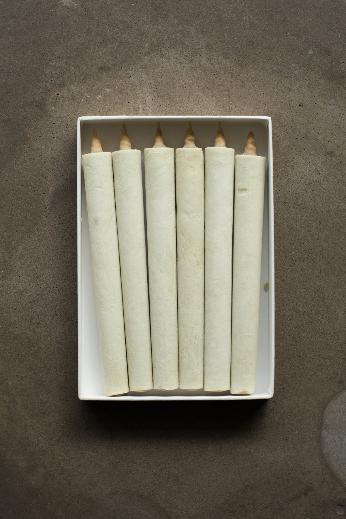 warosoku - sumac wax candles - short - set of 6