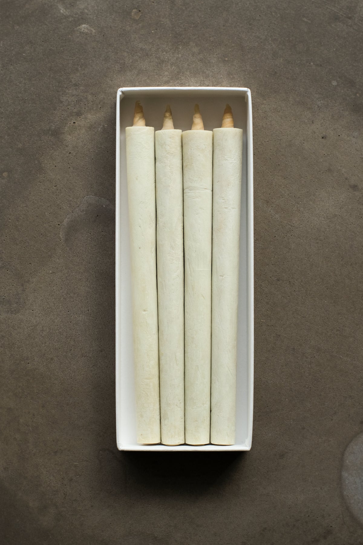 warosoku - sumac wax candles - tall - set of 4