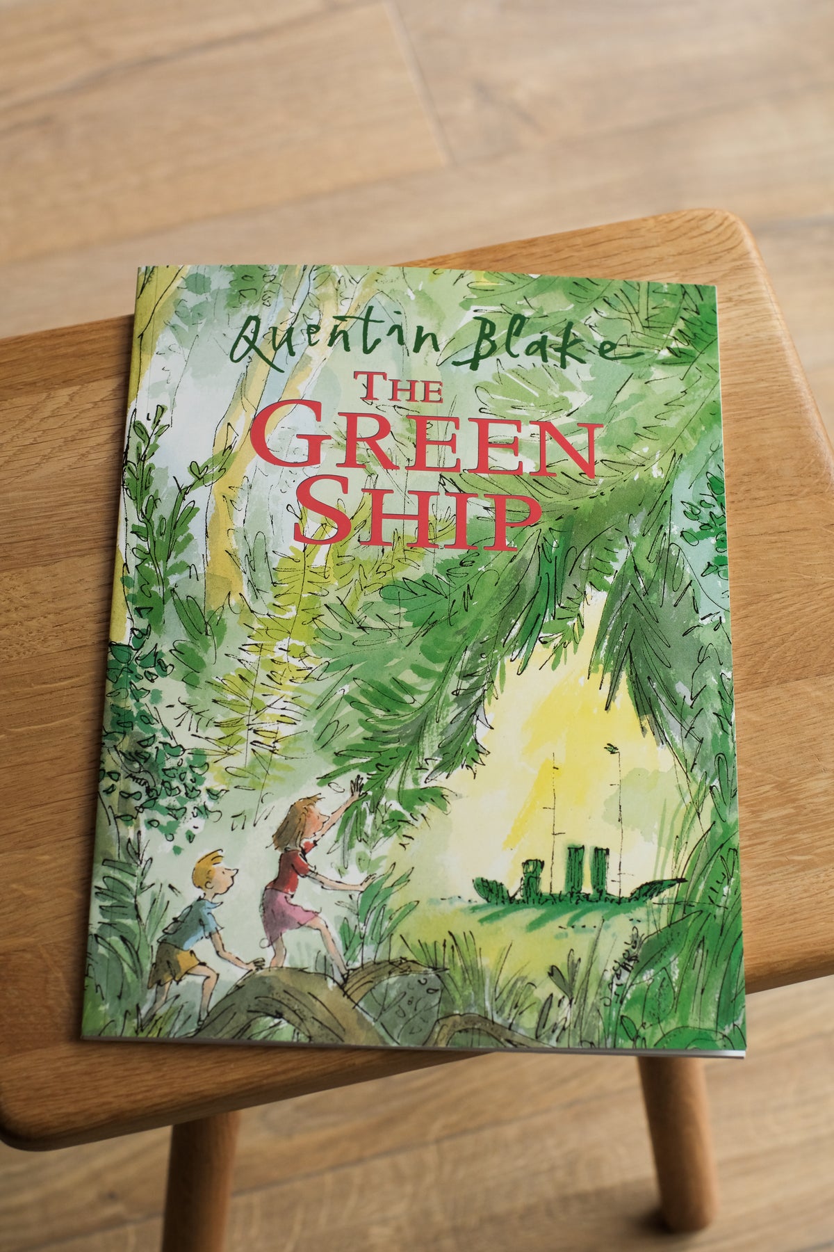 the green ship - by quentin blake