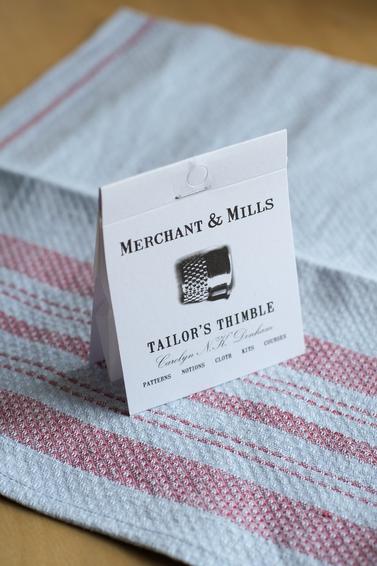 brass tailor's thimble