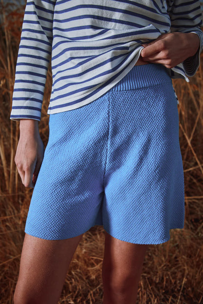 pre-order: jane slim-fit shorts in organic cotton