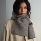 large garter stitch scarf
