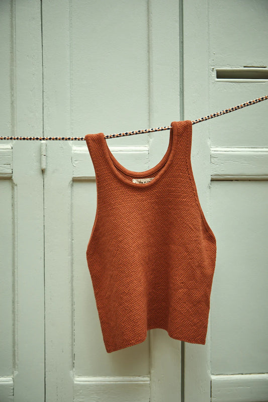 pre-order: lara tank top in organic cotton