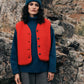 pre-order: luce curly alpaca vest - various colors