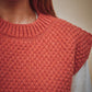 pre-order: maia sleeveless sweater in merino wool