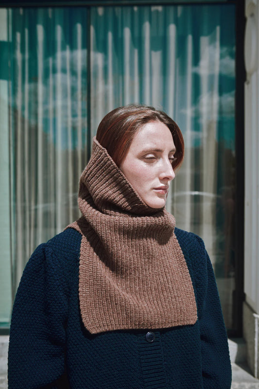 marcelina hood in merino wool