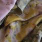 botanically dyed silk scarf - various colors