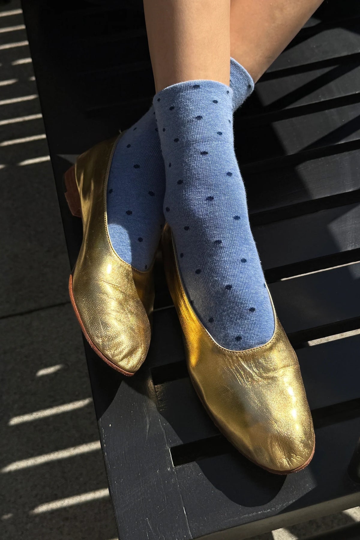 polka dot sneaker socks