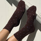 polka dot sneaker socks