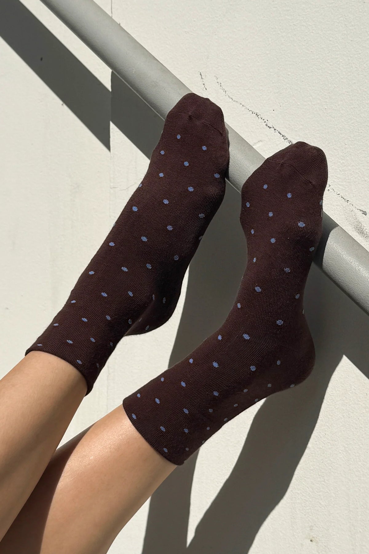 polka dot sneaker socks
