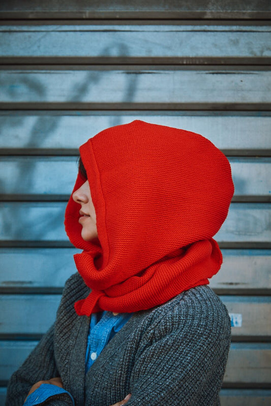 *coming soon* romane wool scarf-hat