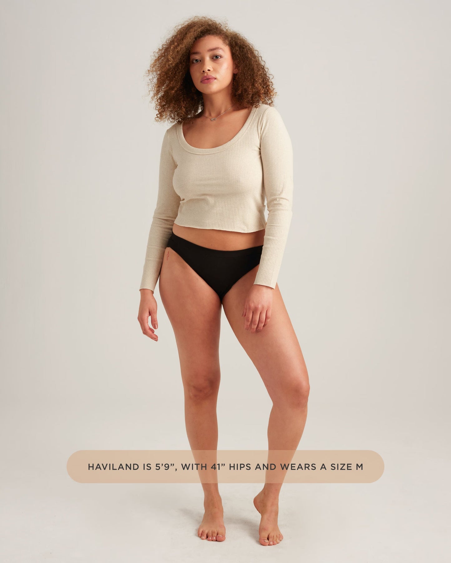 period underwear - leak proof cotton bikini - regular absorbency