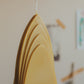 arch candle: olive yellow