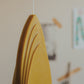 arch candle: olive yellow
