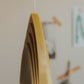 arch candle: olive yellow