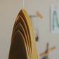 arch candle: olive yellow