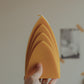 arch candle: daffodil yellow