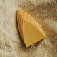 arch candle: daffodil yellow
