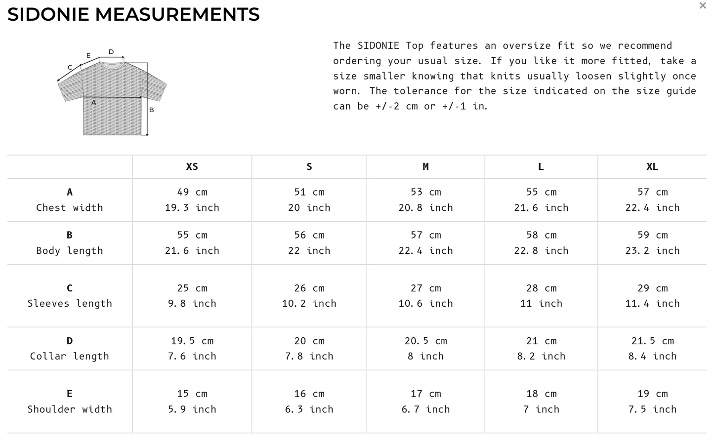 pre-order: sidonie basketweave-knit tee in organic cotton