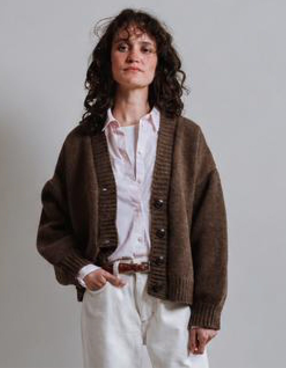 pre-order: luna batwing cardigan in merino wool
