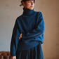 pre-order: therese merino wool turtleneck sweater - various colors