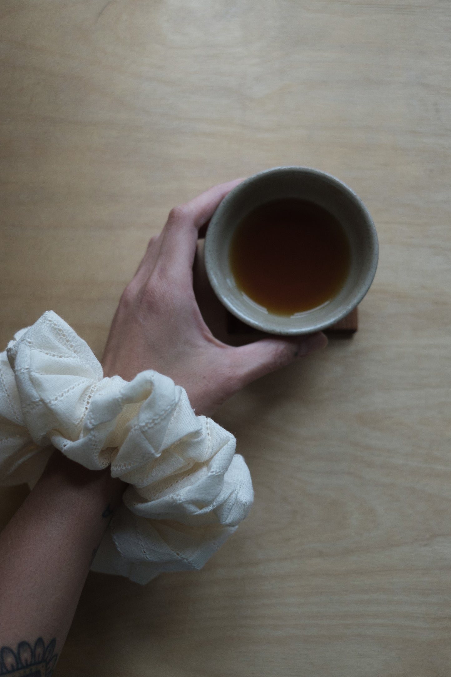 the generous ruffle hair scrunchie