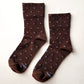 polka dot sneaker socks