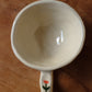 hand-painted people cappuccino mug