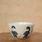 hand-painted people cappuccino mug