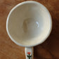 hand-painted people cappuccino mug