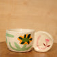 hand-painted full handle art mug
