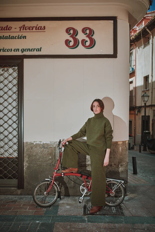 pre-order: therese merino wool turtleneck sweater