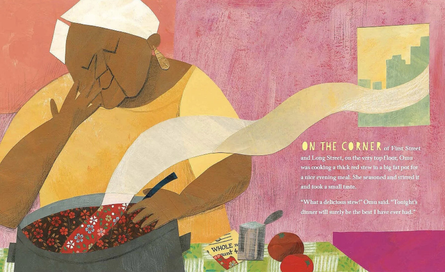 thank you, omu! - by oge mora