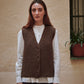 pre-order: vera knit vest in merino wool