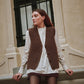 pre-order: vera knit vest in merino wool