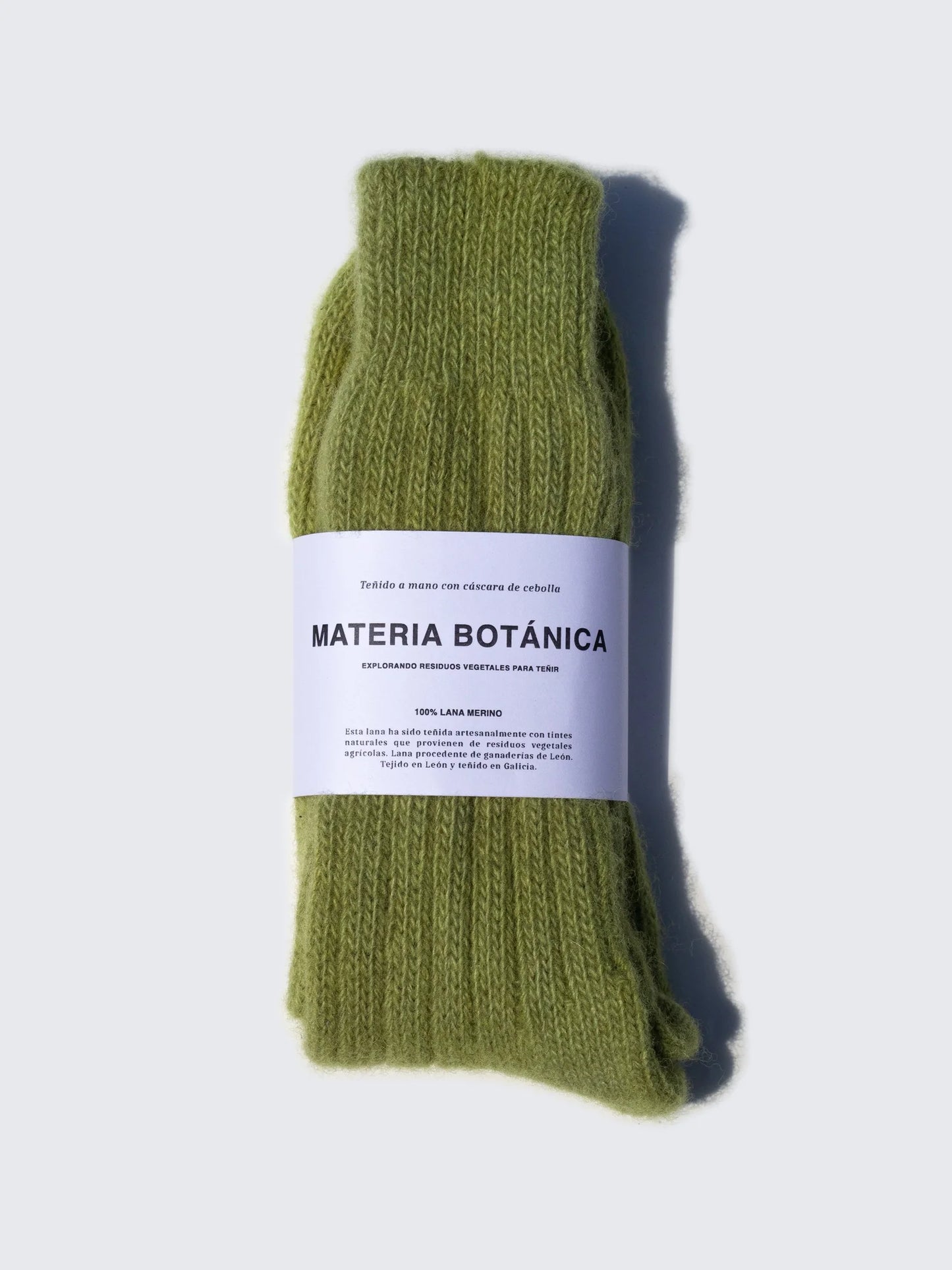 thick merino wool socks - botanically hand-dyed