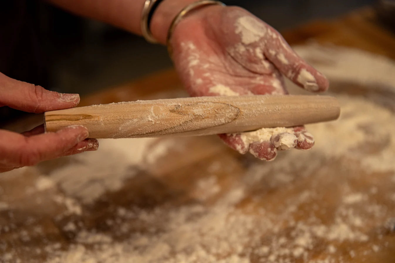 french rolling pin - small