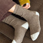 wool waffled socks