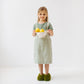 kids linen pinafore apron