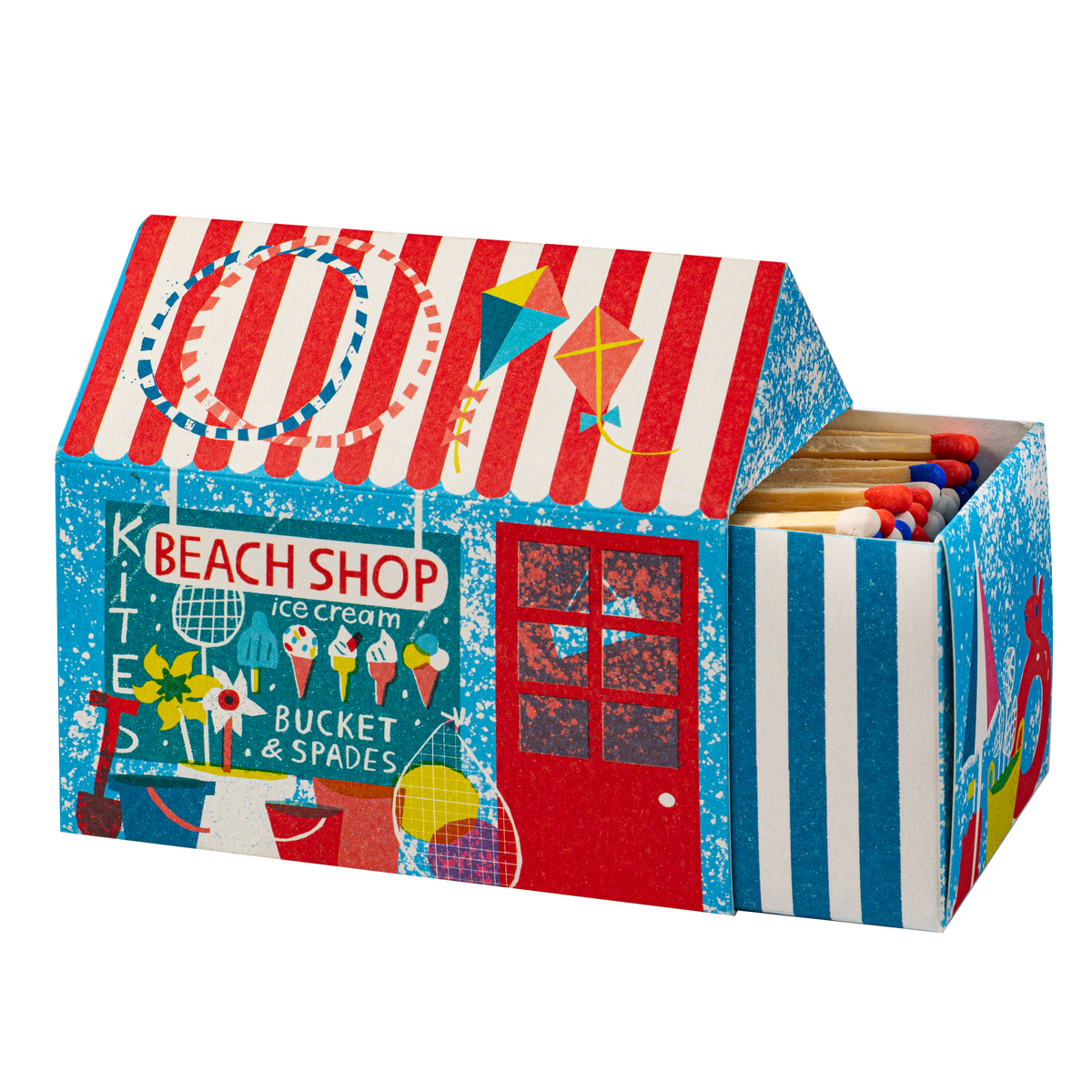 house-shaped matchbox