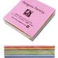 washi mixed colored paper blocks