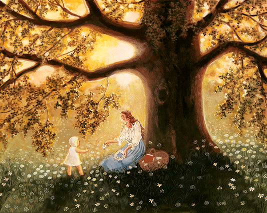 belonging art print
