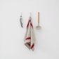striped vintage linen kitchen towel